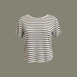 Old Navy Striped Crop Top